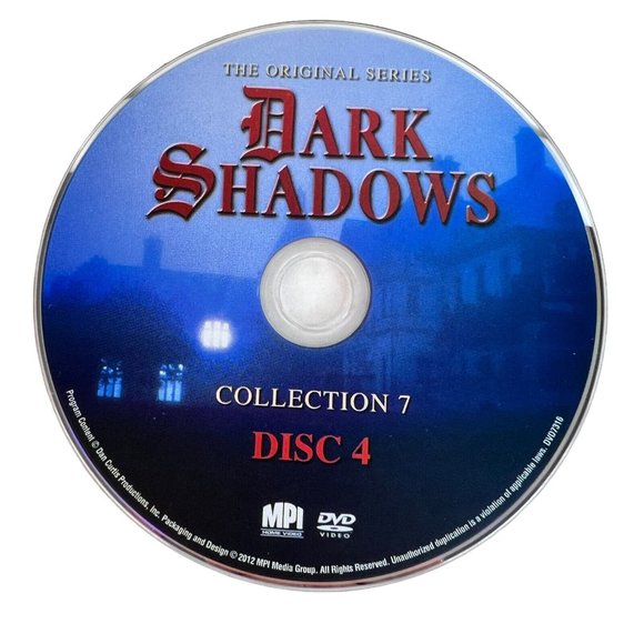 Dark Shadows The Original Series DVD Collection 7 Episodes 453-492 4 Discs 2012 - Picture 10 of 12